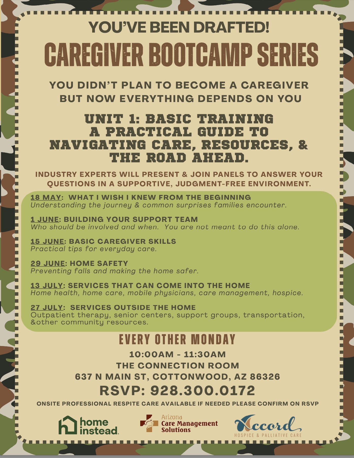 Caregiver Boot Camp